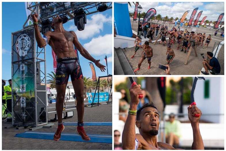 El teldense durante la dura prueba/TA.